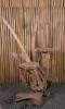Product image 1 of the product “Shelf made of teak wood about approx. 150cm height ”